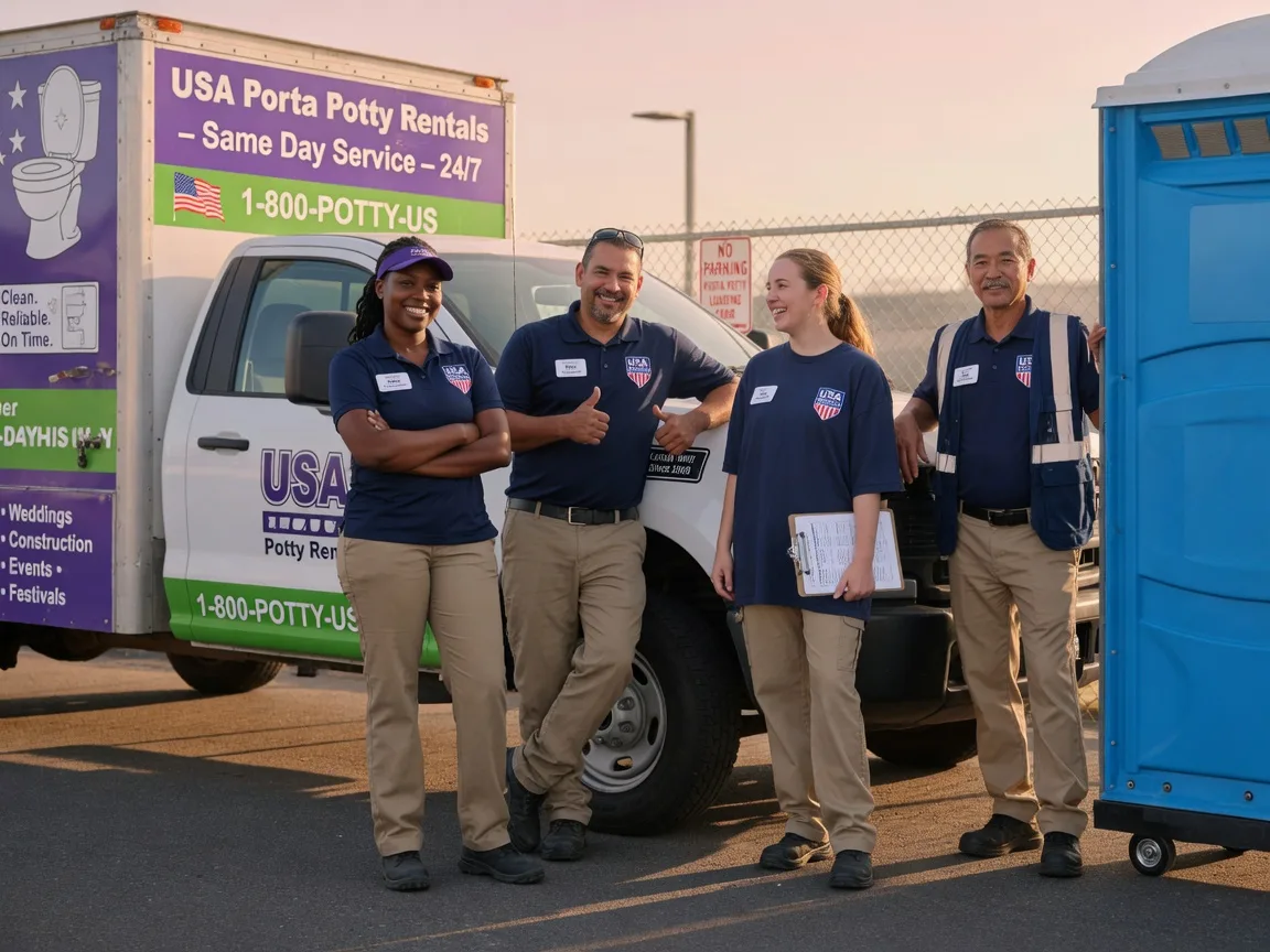 Porta Potty Rental company in Cameron, LA